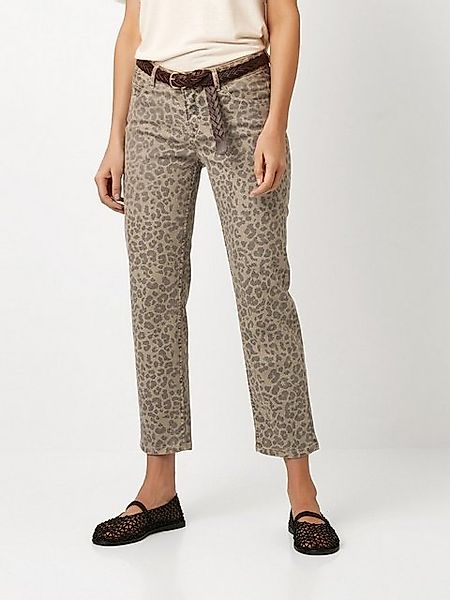 TONI 5-Pocket-Jeans Ella mit Leoprint günstig online kaufen
