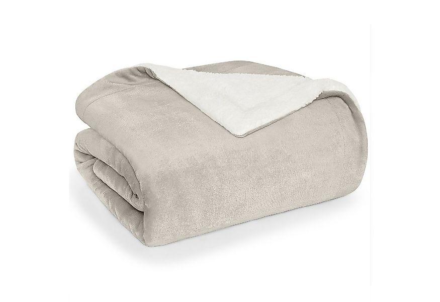 Wohndecke Sherpa-Fleecedecke, Oeko-TEX Zertifiziert, Blumtal, hochwertig, w günstig online kaufen