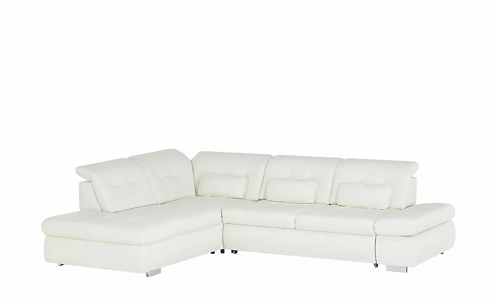 Lounge Collection Ecksofa Leder  Spencer ¦ weiß ¦ Maße (cm): B: 323 H: 102 günstig online kaufen