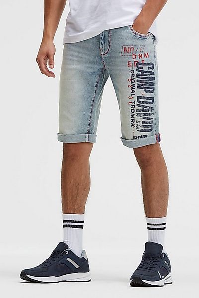 CAMP DAVID Jeansshorts mit normaler Leibhöhe günstig online kaufen