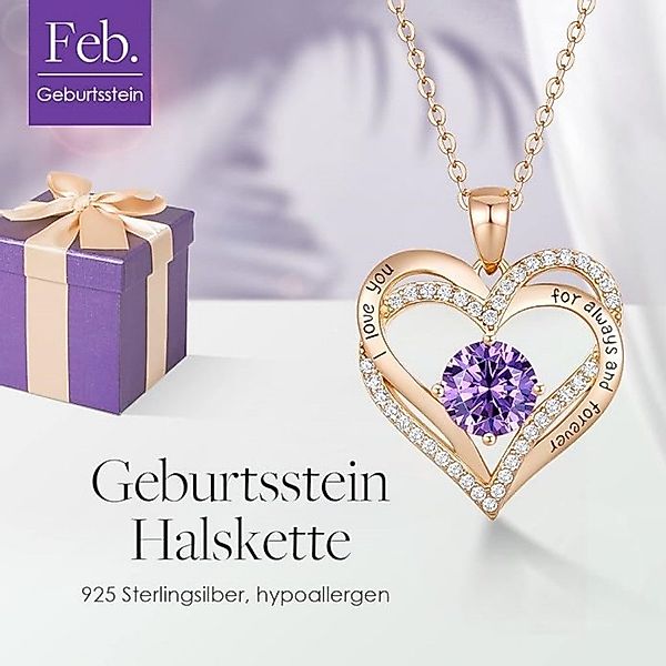 PFCTART Herzkette Frauen 925 Sterling Silber günstig online kaufen