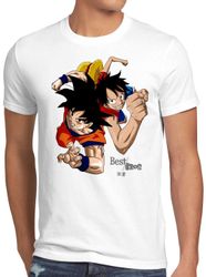 style3 T-Shirt Goku Ruffy - one günstig online kaufen