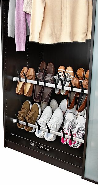 Ruco Kleiderstange "Teleskop-Schuhstange", Breitenverstellbar, hochwertig, günstig online kaufen