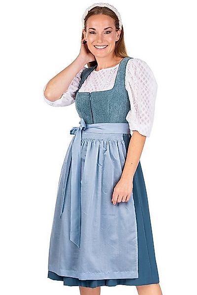 Spieth & Wensky Dirndl Cord Dirndl 2tlg. - DASING - mittelblau günstig online kaufen