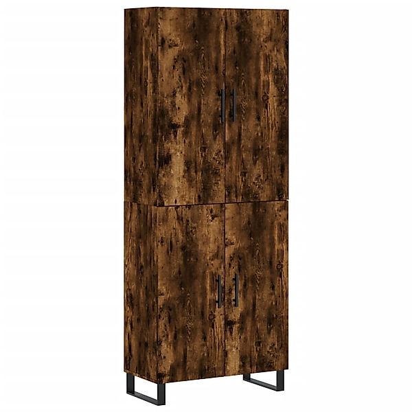 vidaXL Highboard Räuchereiche 69,5x34x180 cm Holzwerkstoff 3195704 günstig online kaufen