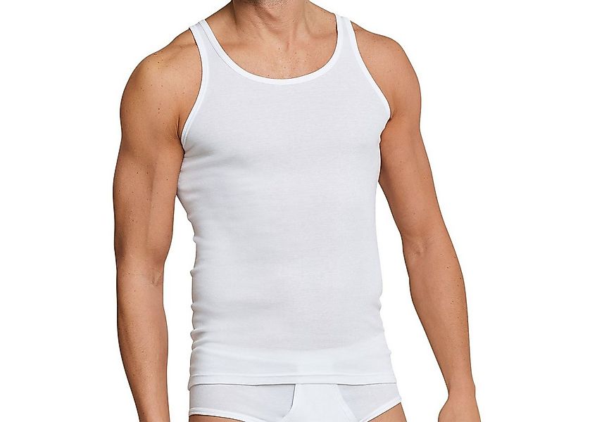 Schiesser Unterhemd Original Classics (2-St) mit längerer Rückenpartie im 2 günstig online kaufen