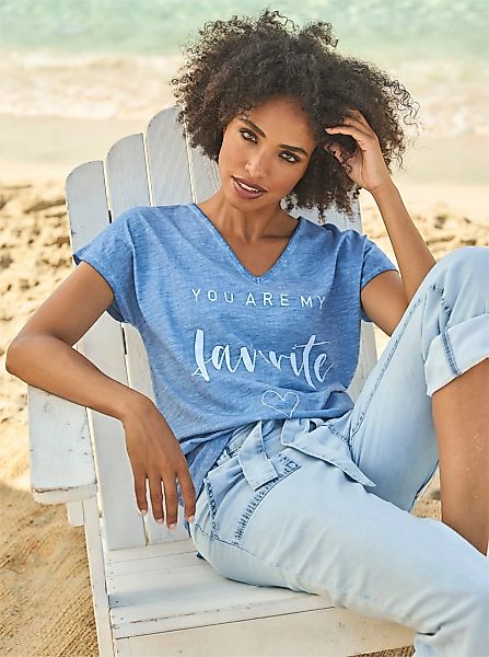 heine Kurzarmshirt "Shirt" 1 Stk. günstig online kaufen