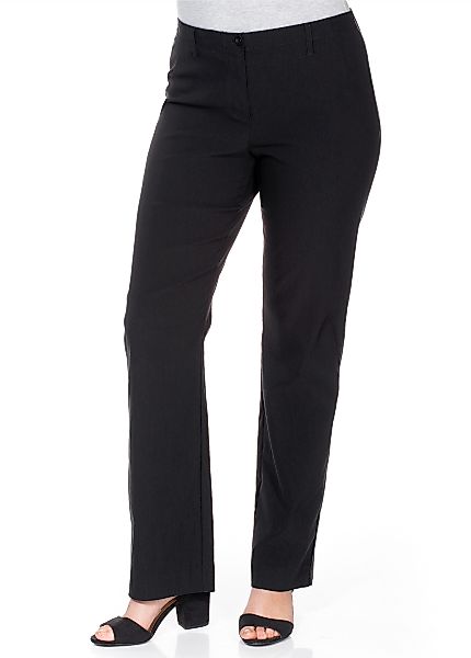 Sheego Jerseyhose Bengalinhose Innenbeinlänge ca. 83 günstig online kaufen
