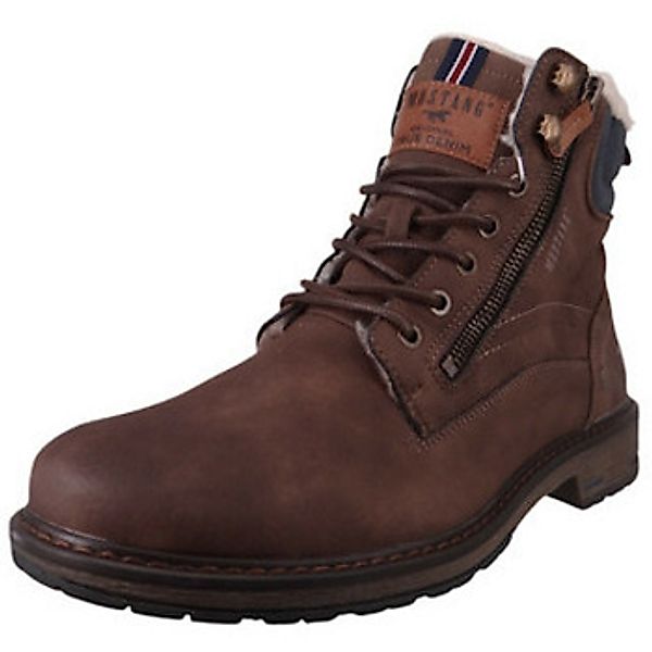 Mustang  Herrenstiefel Stiefeletten für Herren in braun günstig online kaufen