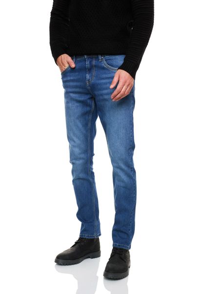 R-NEAL Slim-fit-Jeans Herren Jeanshose Cotton Stretch günstig online kaufen