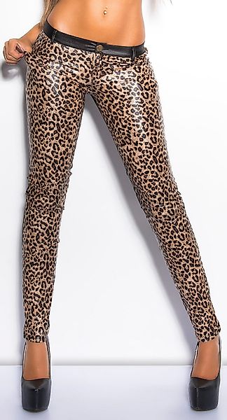 Koucla 5-Pocket-Hose sexy wetlook skinny black günstig online kaufen