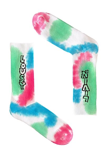 Lousy Livin Socken mit Batik-Musterung günstig online kaufen