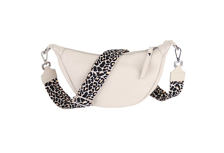 MIRROSI Schultertasche Damen Runde aus Echtleder, Made in Italy, Brusttasch günstig online kaufen