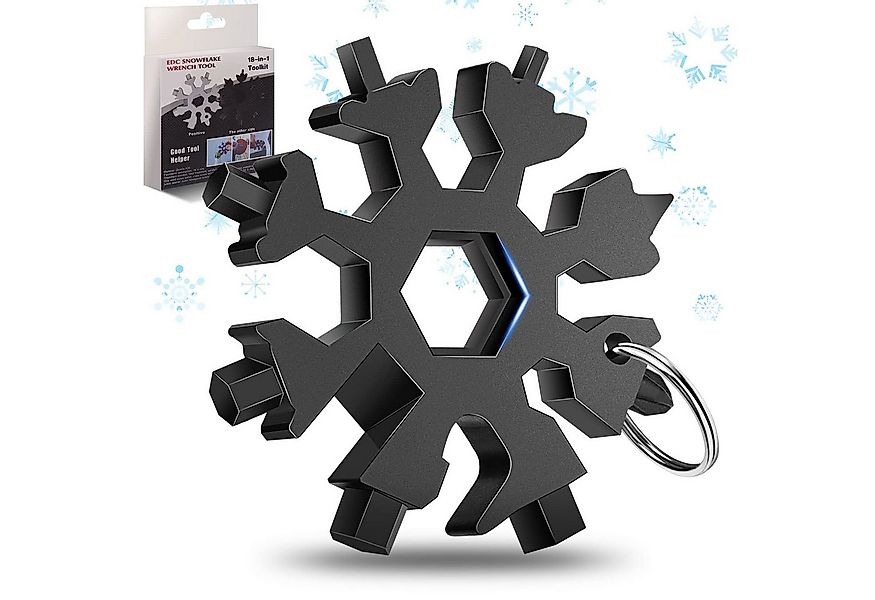 YI Multi-Tool Multi-Tool 18-in-1 Schlüsselanhänger Flaschenöffner Ringschlü günstig online kaufen