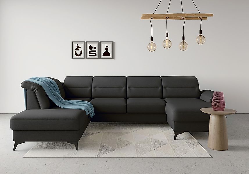 sit&more Wohnlandschaft "Sinatra U-Form" optional mit Kopfteilverstellung u günstig online kaufen