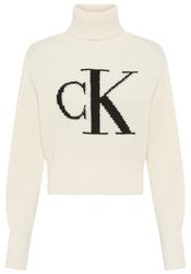 Calvin Klein Jeans Strickpullover Rollkragen, loose günstig online kaufen