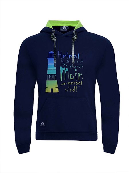 Schietwetter Kapuzenpullover Unisex, Herren Hoodie "Leuchtturm" günstig online kaufen