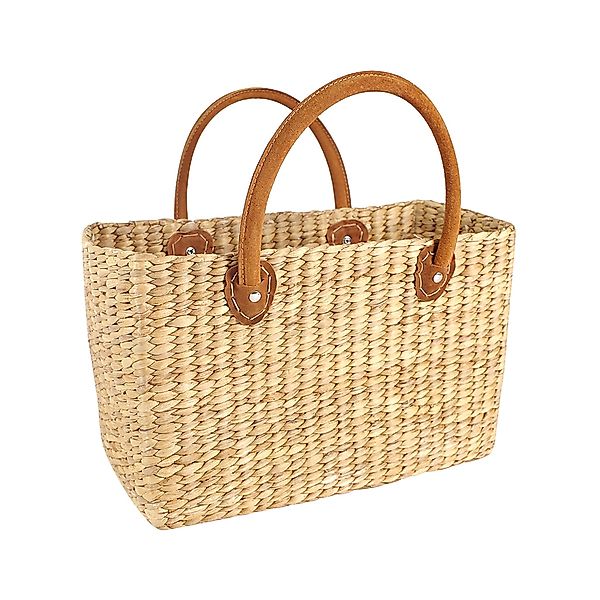 Kobolo Shopper Korbtasche aus Wasserhyazinthe Gr2 günstig online kaufen