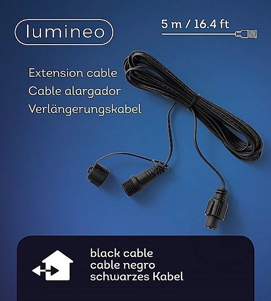 Lumineo LED-Lichterkette Lumineo Verlängerungskabel für Weihnachtsbeleuchtu günstig online kaufen
