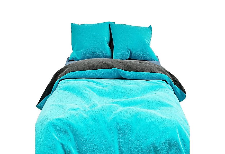 Leonado Vicenti Bettwäsche Winter Teddy Plüsch, Fleece, 4 teilig, Flauschig günstig online kaufen