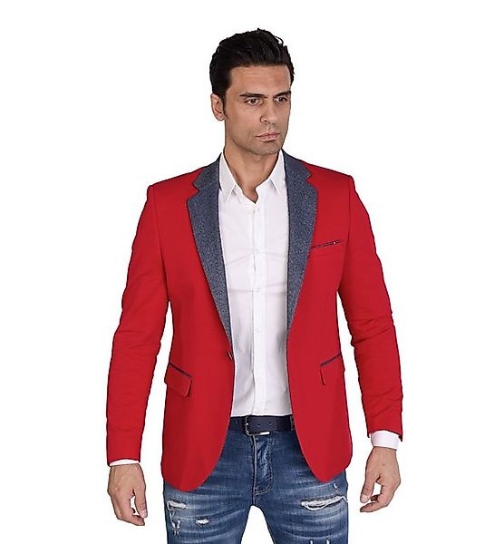 Denim Distriqt Jerseysakko in Slim Fit mit Stretch günstig online kaufen