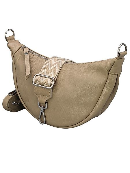 Adel Bags Schultertasche DIANA Halbmond Tasche Leder, Umhängetasche für Dam günstig online kaufen