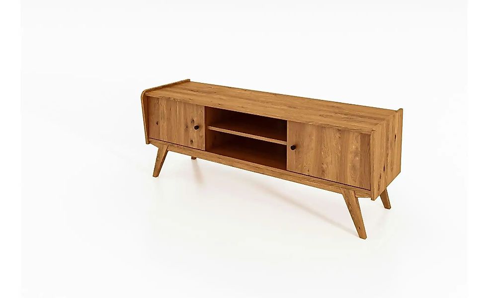 Lowboard  Hugo ¦ holzfarben ¦ Maße (cm): B: 160 H: 61 Kommoden & Sideboards günstig online kaufen