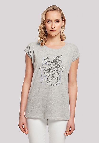 F4NT4STIC T-Shirt "Harry Potter Dragon Line Art", Print günstig online kaufen