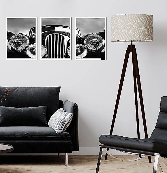 Bruno Banani Bild mit Rahmen »Oldtimer - Gerahmter Digitaldruck - Wandbild« günstig online kaufen