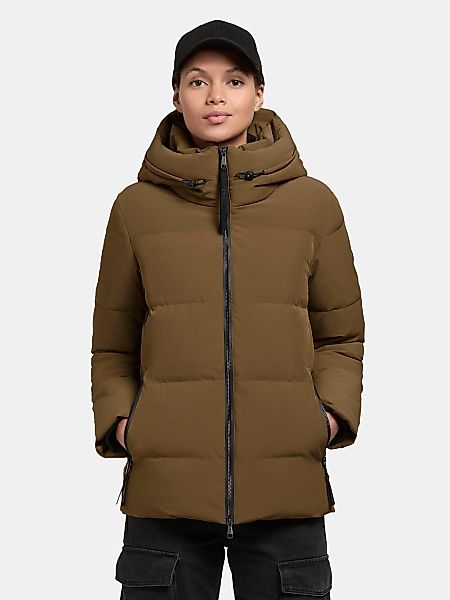 khujo Steppjacke "Fanc2-YM" mit Kapuze Kurze gesteppte Damen Winterjacke günstig online kaufen
