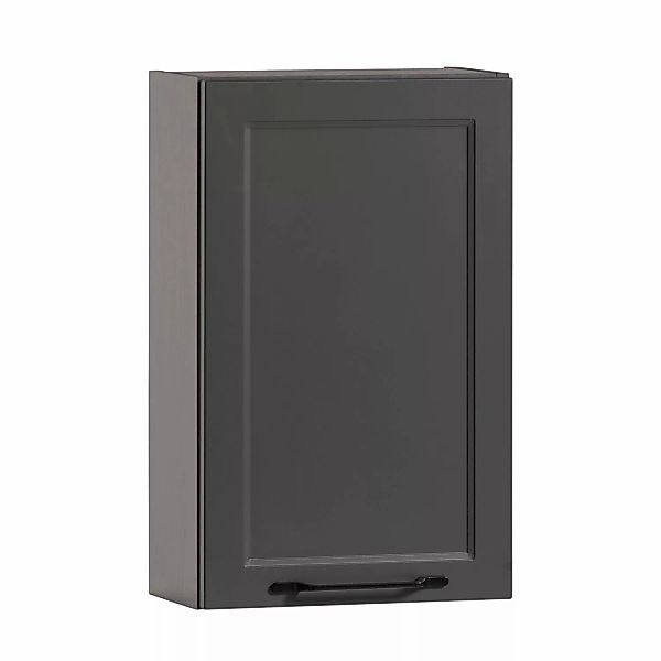 Held Möbel Hängeschrank Padua 40 cm matt Grau-Graphitgrau günstig online kaufen