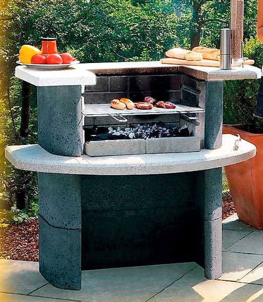Buschbeck Holzkohlegrill "Grillbar Rica" BxTxH: 110x65x93 cm günstig online kaufen
