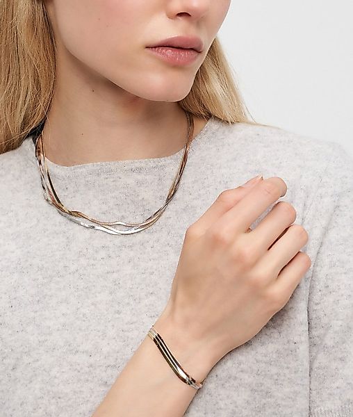 Liebeskind Berlin Armband Snake-Chain Edelstahl günstig online kaufen