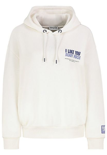 SUBLEVEL Hoodie Moderner Print Warm mit Kapuze (1-tlg) D10600BI02420-Hoodie günstig online kaufen