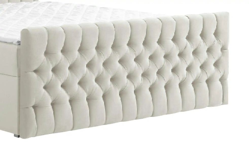 Boxbett mit Bettkasten und Fußteil Belek King ¦ beige Betten > Komfortbette günstig online kaufen
