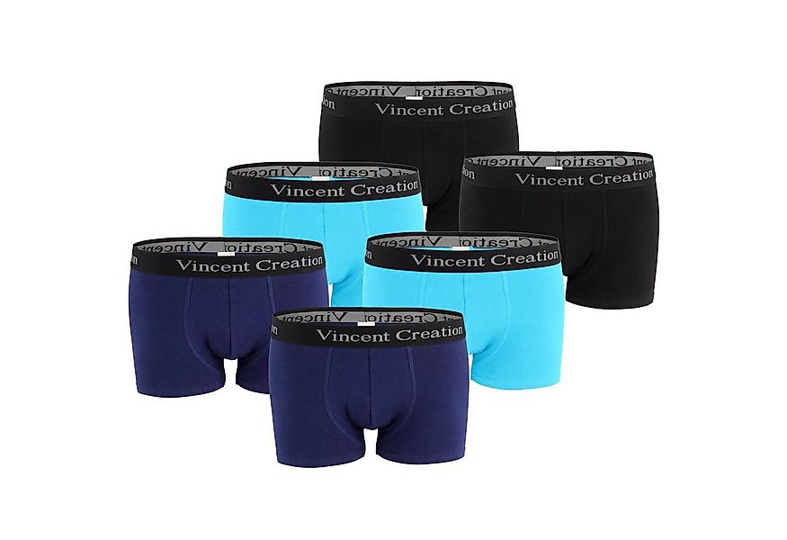 Vincent Creation® Boxershorts (6-St) angenehm stretchiger Baumwollmix günstig online kaufen