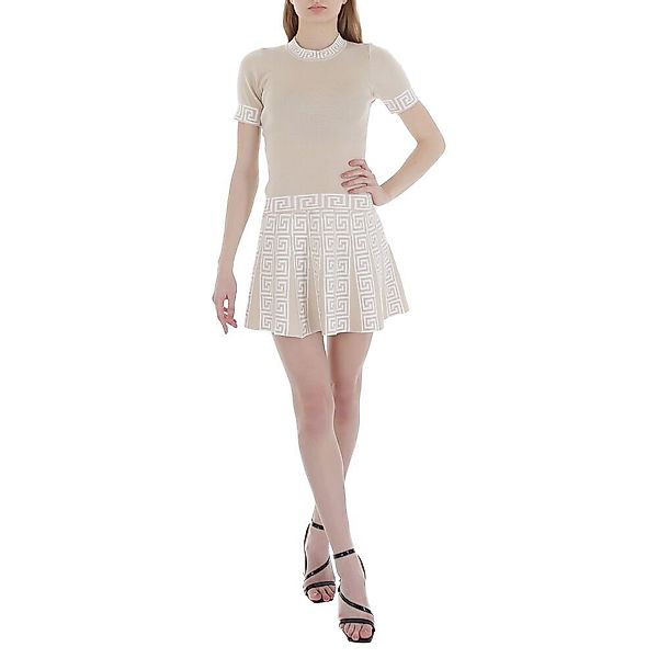 Ital-Design Cocktailkleid Damen Freizeit Ornamente Stretch günstig online kaufen