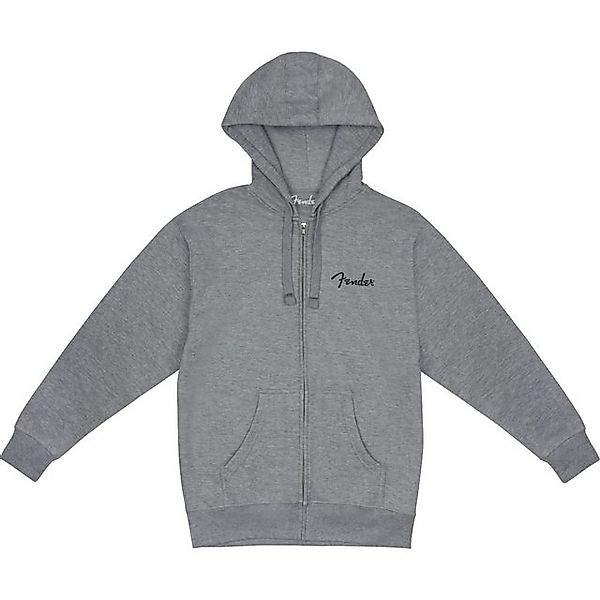 Fender Hoodie (Textilien, Hoodies) Spaghetti Small Logo Zip Front Hoodie L günstig online kaufen