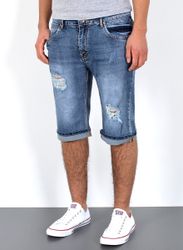 ESRA Jeansshorts Herren Sommerhose Jeans Shorts günstig online kaufen