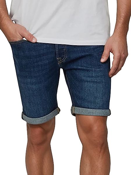 Jack & Jones Jeans Shorts Herren Stretch Kurz Regular Fit JJRICK günstig online kaufen