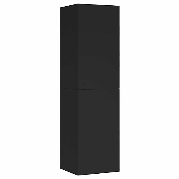 VidaXL TV-Schrank Schwarz 30,5x30x110 cm Holzwerkstoff günstig online kaufen