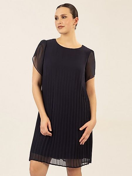 Apart Midikleid aus einem leicht körnigem günstig online kaufen