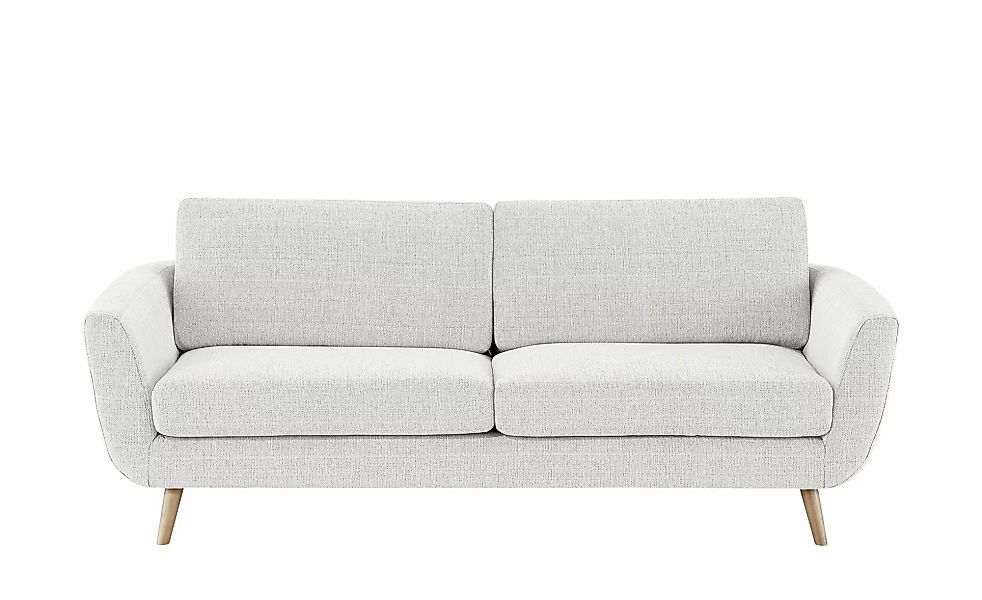 SOHO Sofa weiß - Webstoff Smilla  ¦ weiß ¦ Maße (cm): B: 217 H: 85 T: 93.0 günstig online kaufen