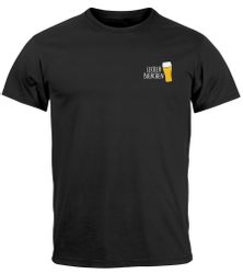 MoonWorks Print-Shirt Herren T-Shirt Lecker Bierchen günstig online kaufen