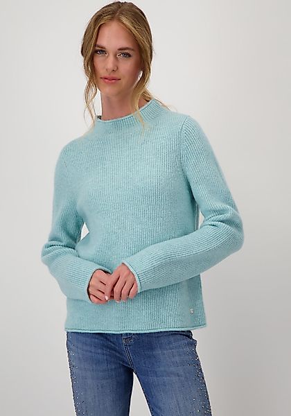 Monari Strickpullover Pullover Flausch in flauschiger Qualität günstig online kaufen