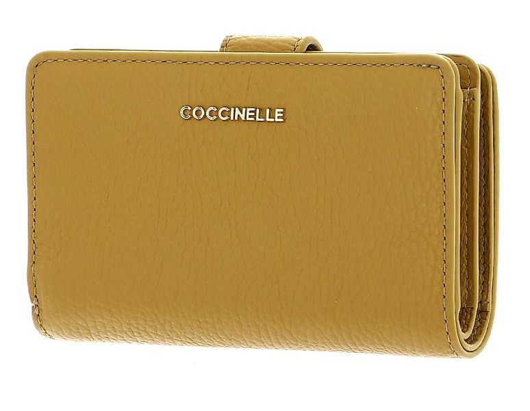 COCCINELLE Geldbörse Metallic Soft, aus echtem günstig online kaufen