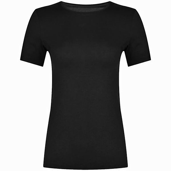 Evoni T-Shirt Kurzarm Rundhals Baumwolle Basic Shirt günstig online kaufen