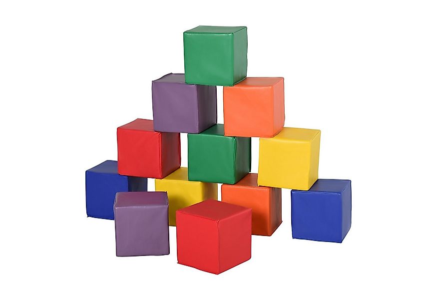 BlingBin 12 TLG. Schaumstoff Bausteine Kinder Softbausteine Riesenbausteine günstig online kaufen