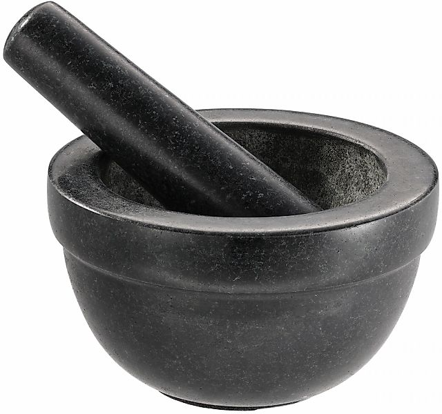 RÖSLE Mörser Granitmörser für Kräuter, Gewürze oder Pesto, Anti-Rutsch-Bode günstig online kaufen