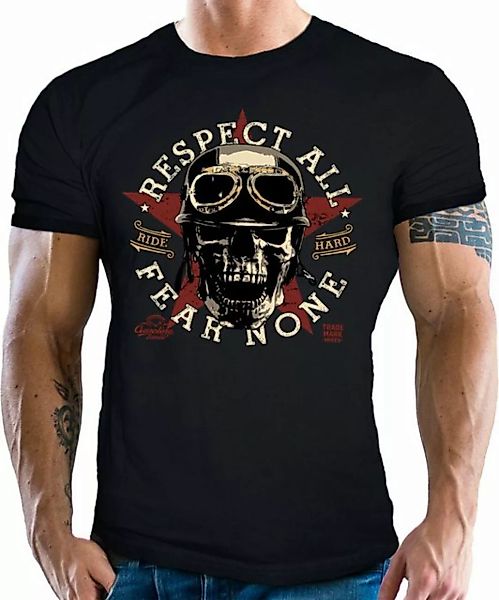 GASOLINE BANDIT® T-Shirt für Hot Rod Rockabilly Biker Motorrad Fans: Respec günstig online kaufen